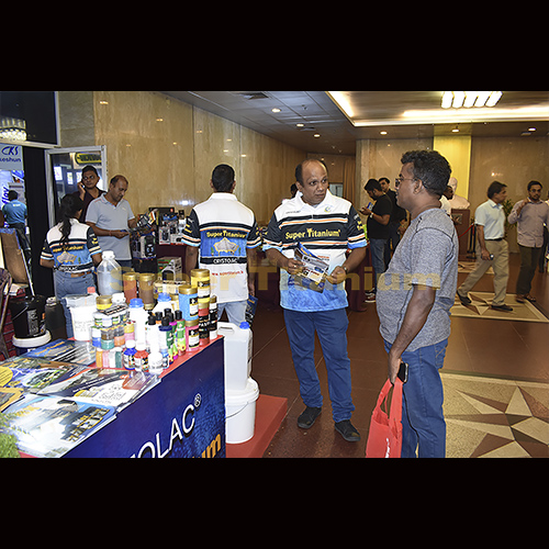 Crystolac super Titanium stall at Construct 2023 Exhibition-BMICH photo